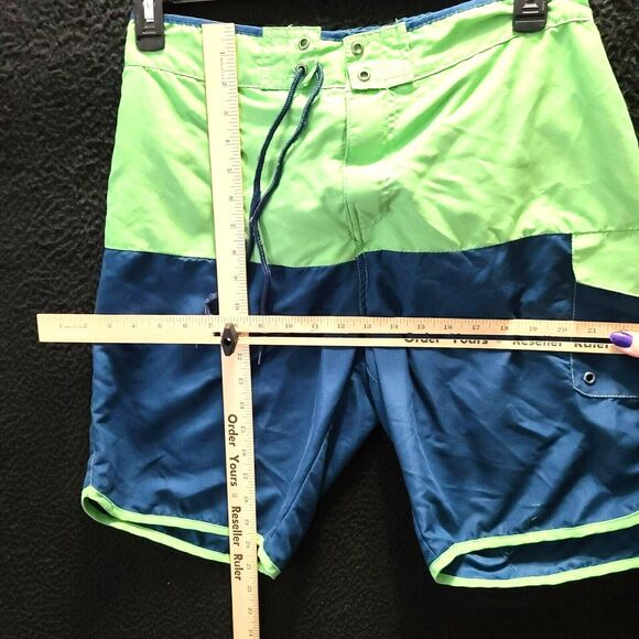 Trunks Surf And Swim Co Mens Swim Trunks Multi-Color Size Medium Pockets - Picture 4 of 12